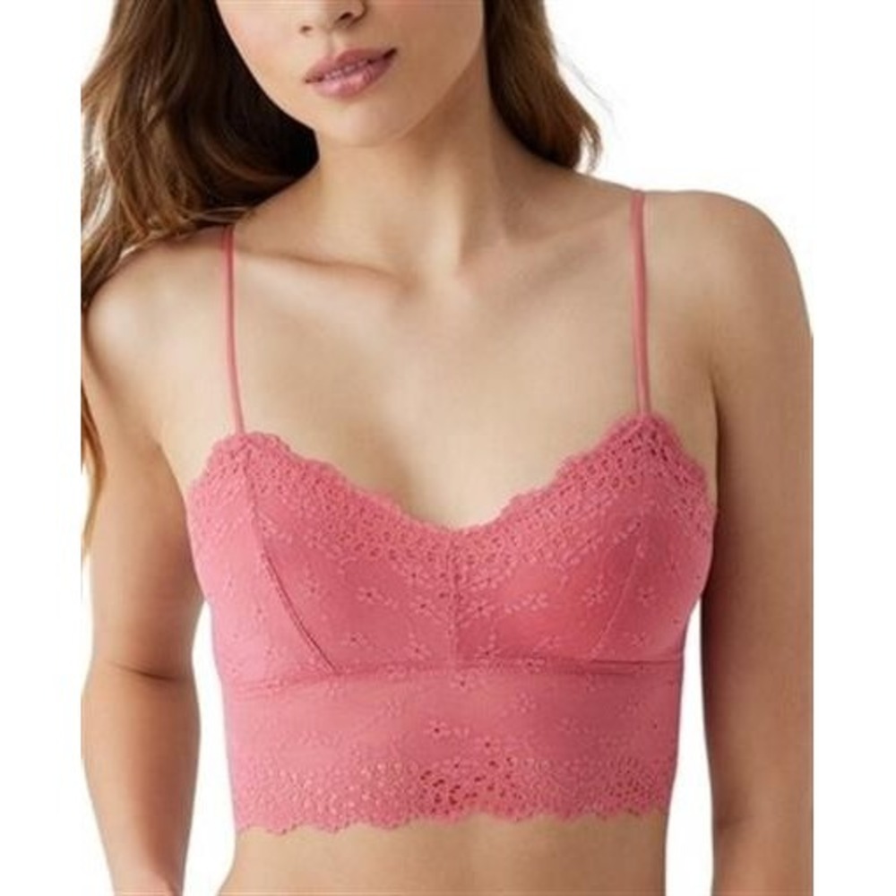 NWT B.Tempt'd XL Inspired Eyelet Bralette 910219 Coral 120311